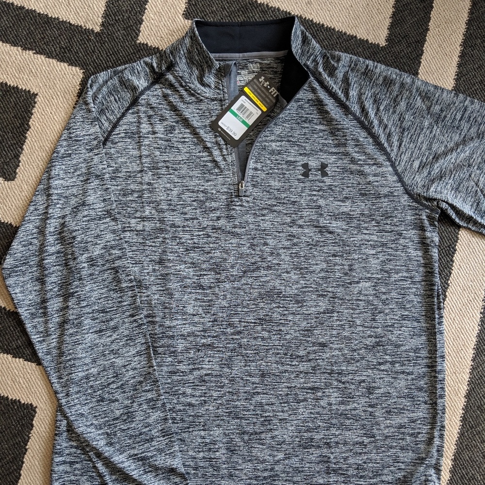 NWT Under Armour Men's 1/4 Zip Pullover L